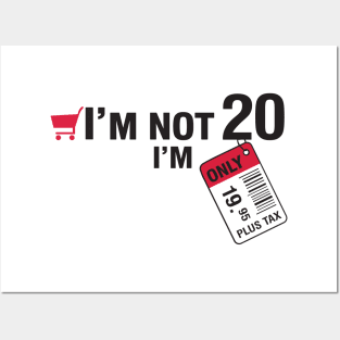 I'm not 20 Posters and Art